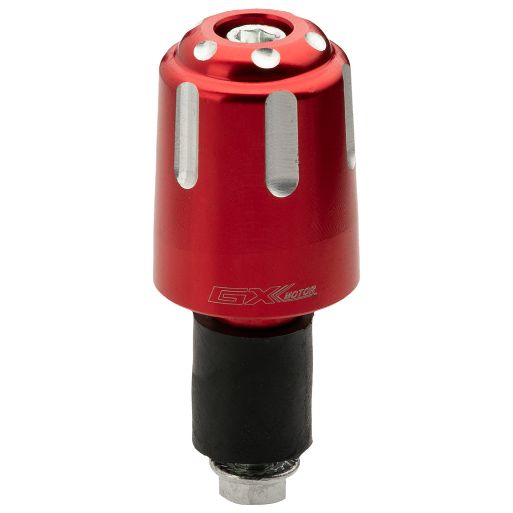 Topes para manubrio en aluminio rojo GX Motor
