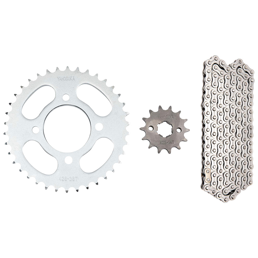 Kit de arrastre 428H/38T/14T/124 AKT EVO Yahosuka