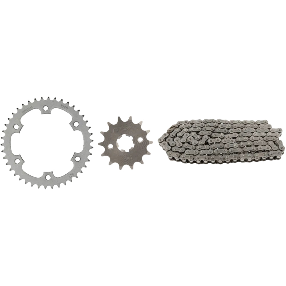 Kit de arrastre FZ 2.0 428Hx132x42T/14T GX Motor