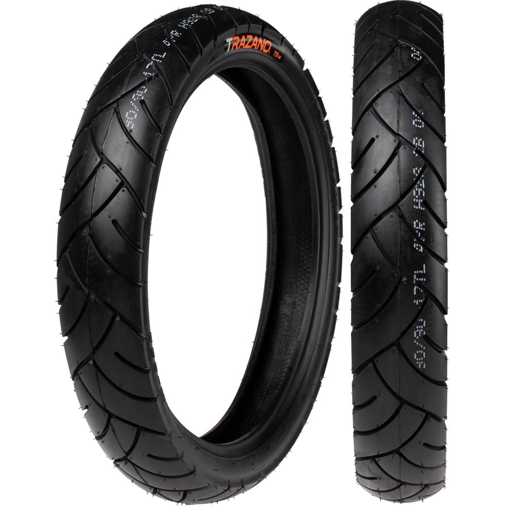 Llanta Trazano 90/90-17 TS18 TT Tipo Calle