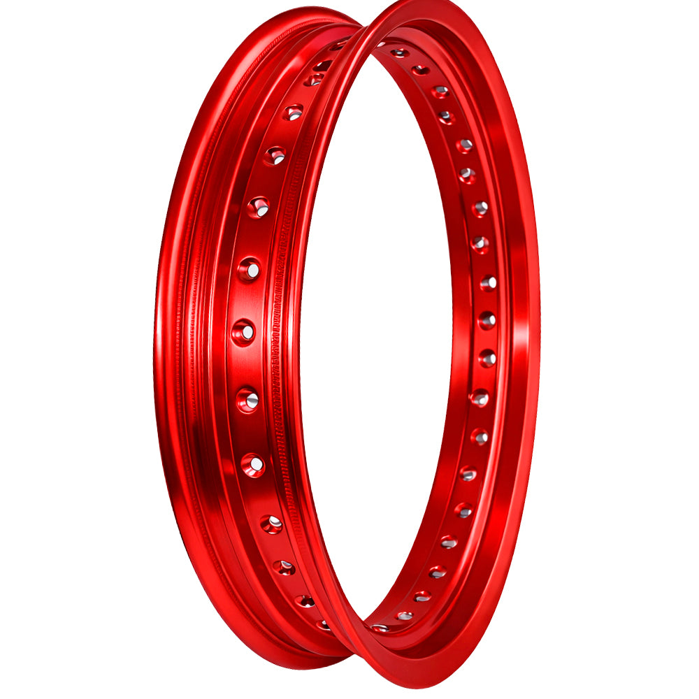 Rin Rojo En Aluminio 2.50x17 Yahosuka