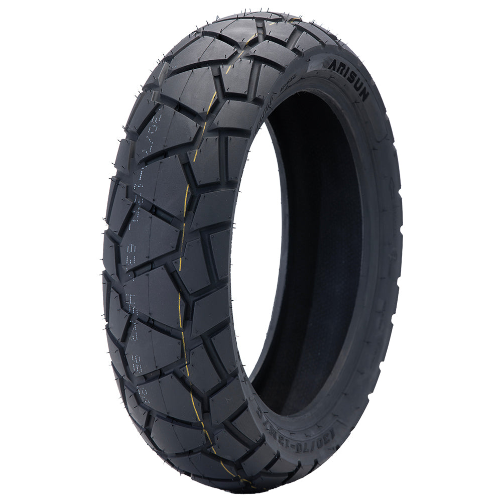 Llanta Arisun Vector 130/70-13 TL 6PR Doble propósito