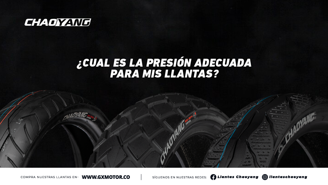 ¿Cuál es la presión adecuada para mis llantas?