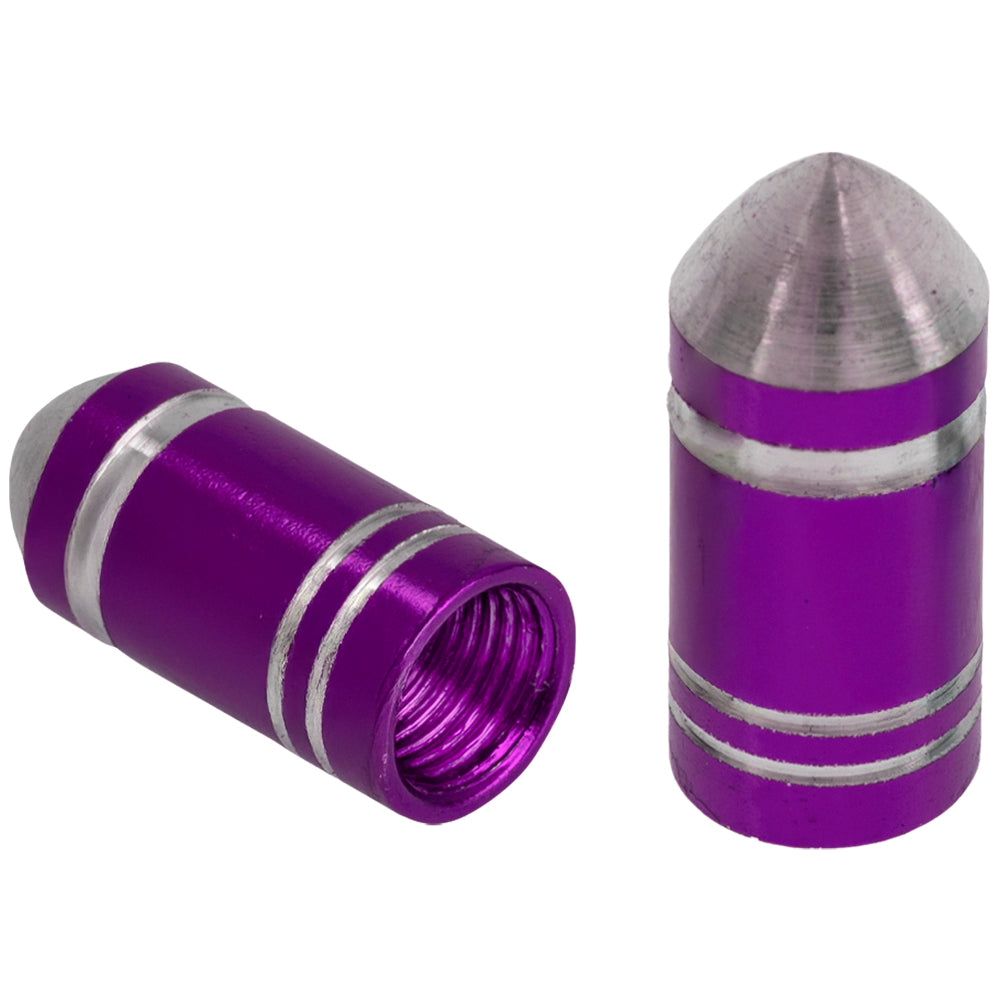 Tapa para válvula americana Morado tipo bala 1A-10