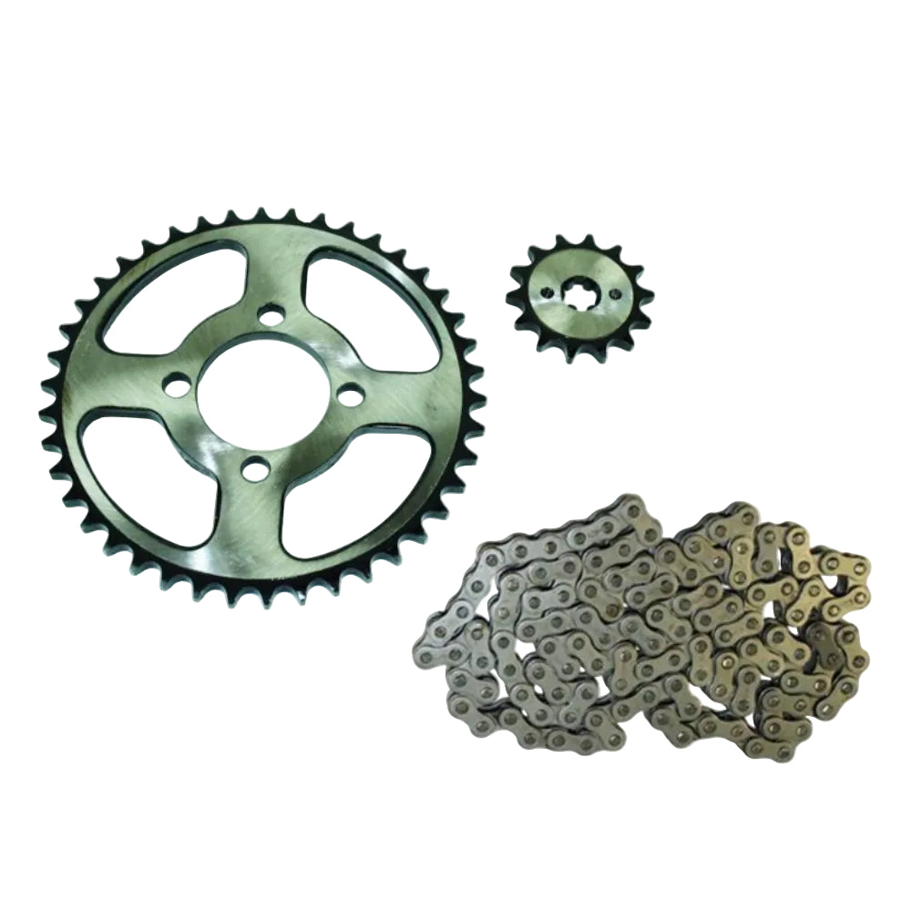 Kit de arrastre negro Crypton 115/FI 420Hx110L/42T/14T GX Motor