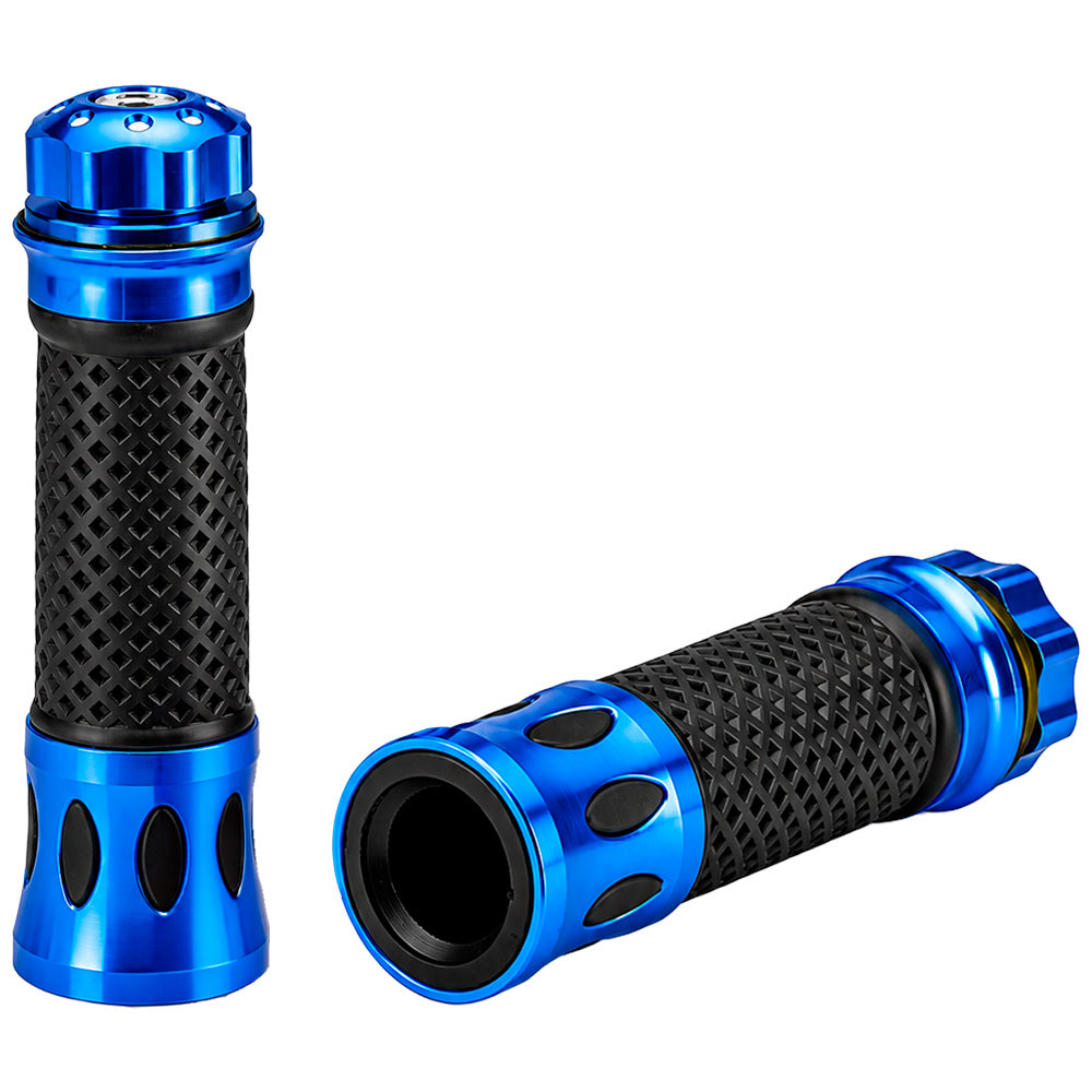 Grips de lujo azul GX Motor