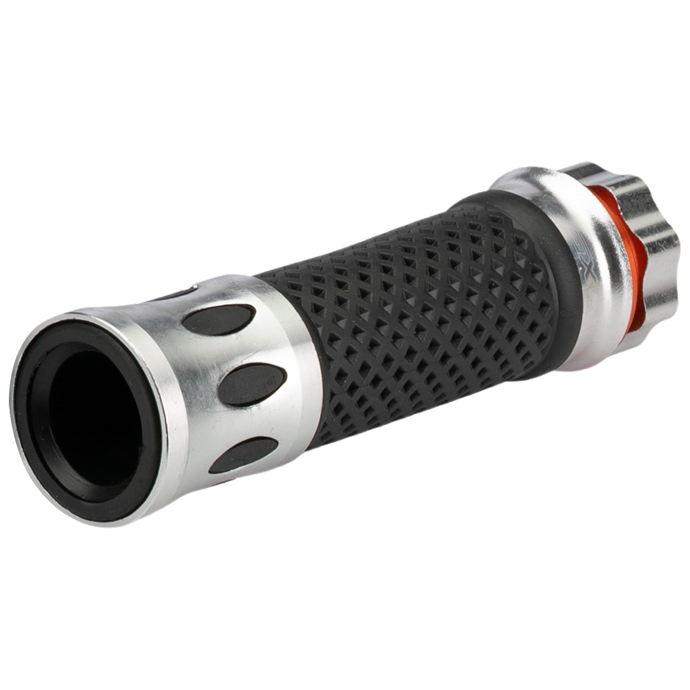 Grips de lujo silver GX Motor