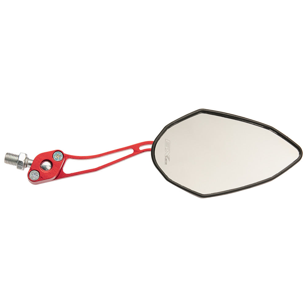 Espejo Rojo GX0544 de Lujo con Acople GX Motor