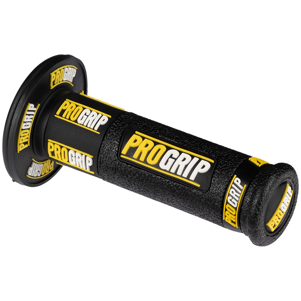 Mangos de Lujo Negro/Amarillo Progrip