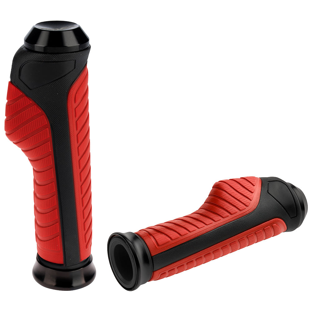 Grips de Lujo Negro/Rojo  XL-241 GX Motor
