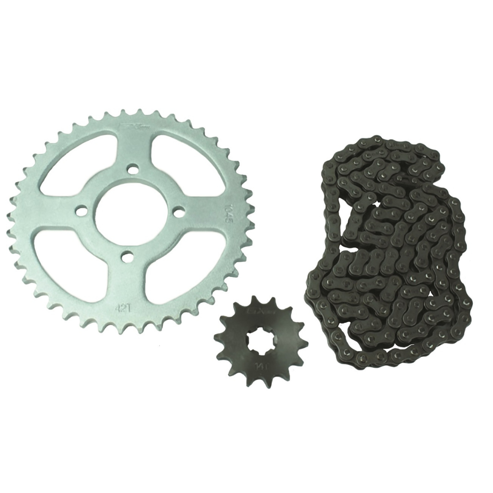 Kit de arrastre AX 100 428HX120/42T/14T GX Motor