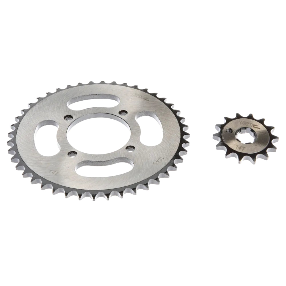 Kit Sprocket- piñón negro 44T/14T Libero 110-125/YBR GX Motor