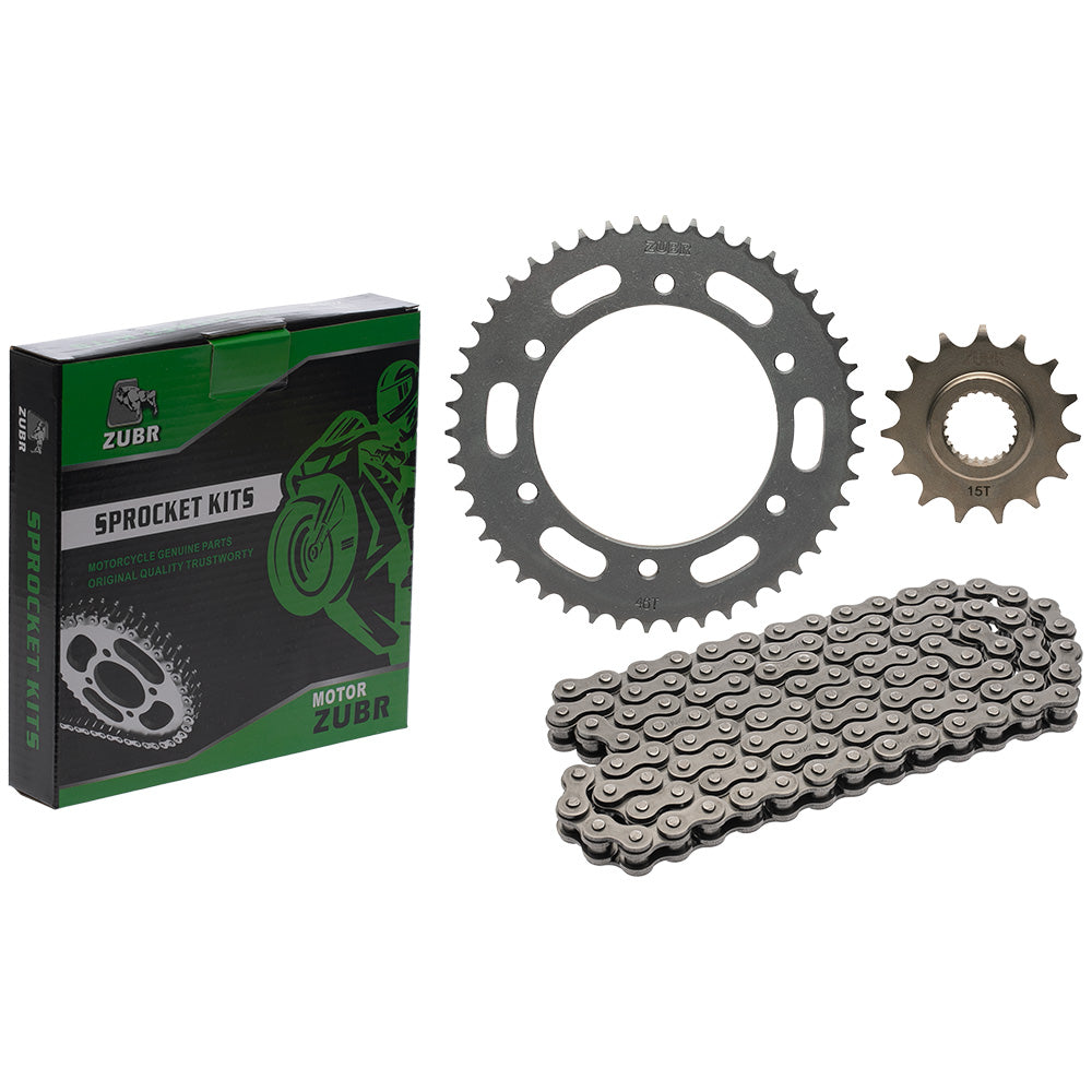 Kit de arrastre FZ 250 428HX136L/46T/15T Zubr