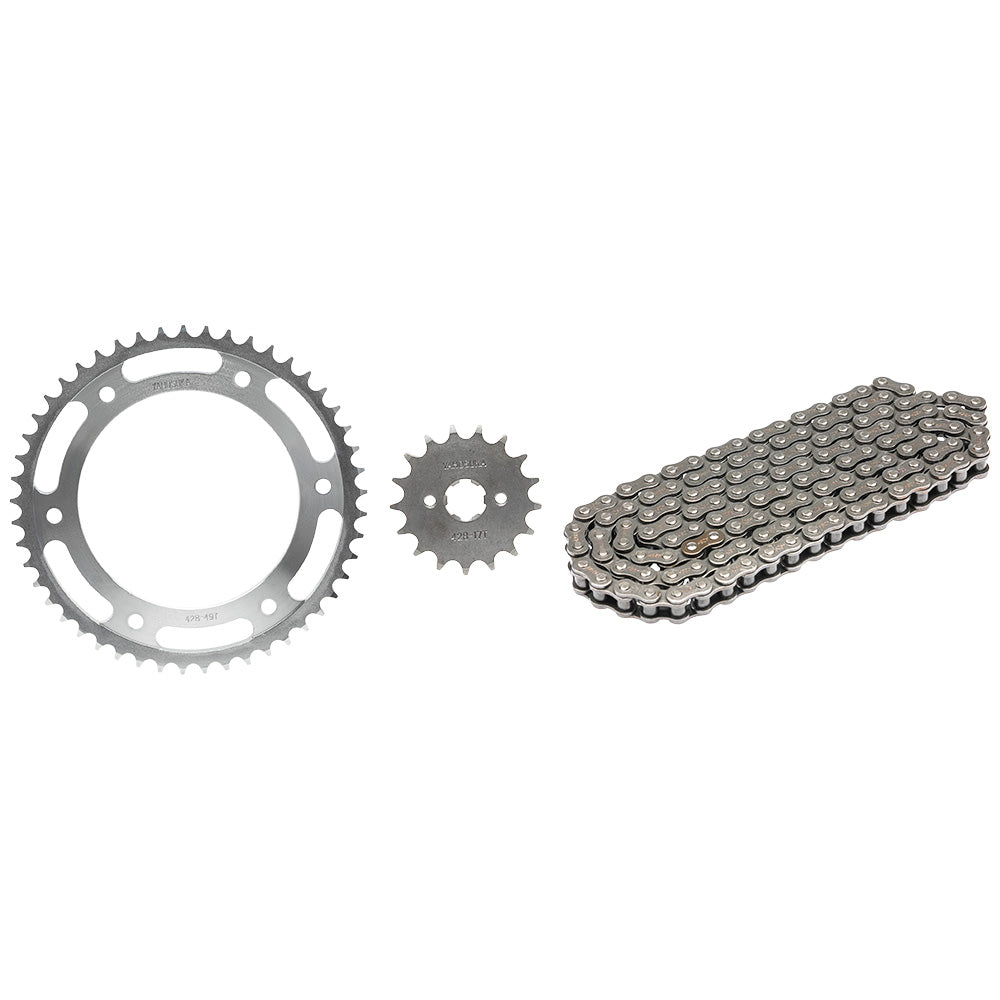 Kit de arrastre XR 150 428H/132L/49T/17T Yahosuka