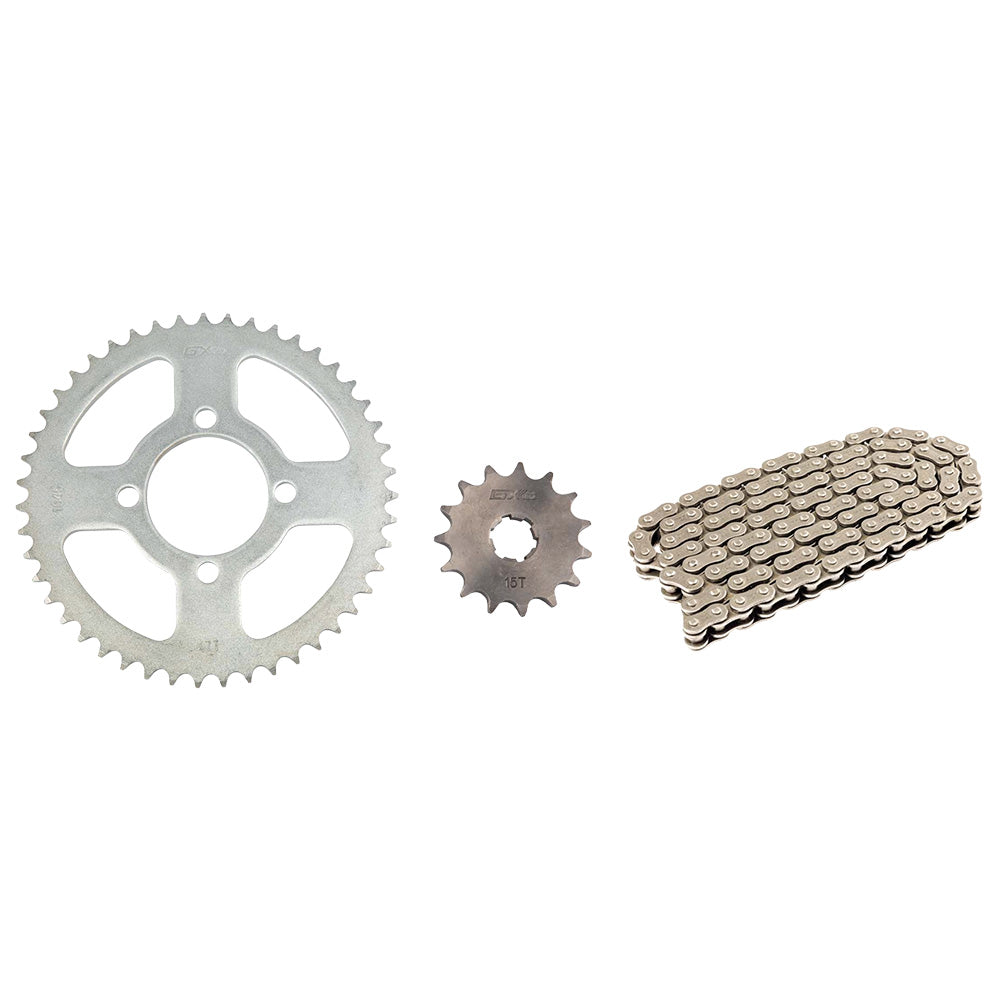 Kit de arrastre DTK 125 4H 428H*124/47T/15T GX Motor