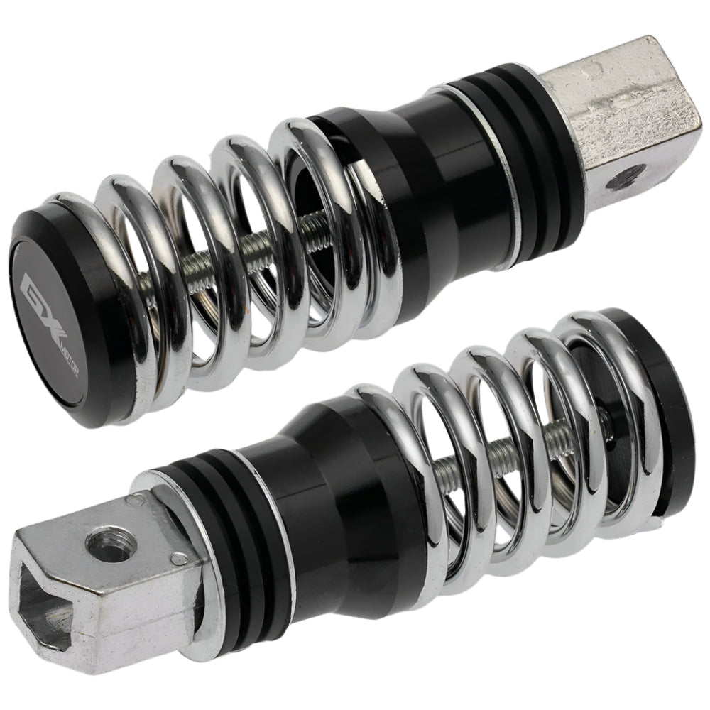 Posapiés de lujo tipo amortiguador Negro GX Motor