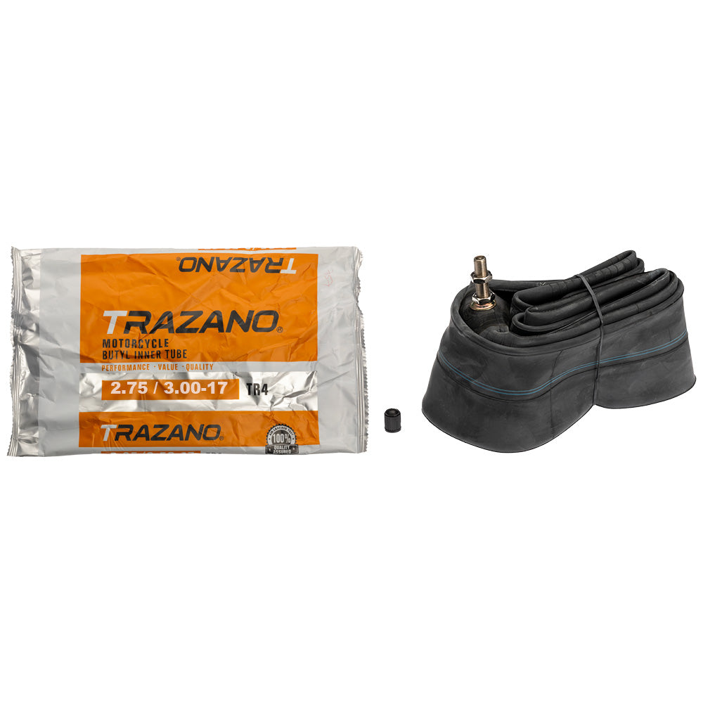 Neumático Moto 2.75/3.00 -17 Válvula TR4 Trazano