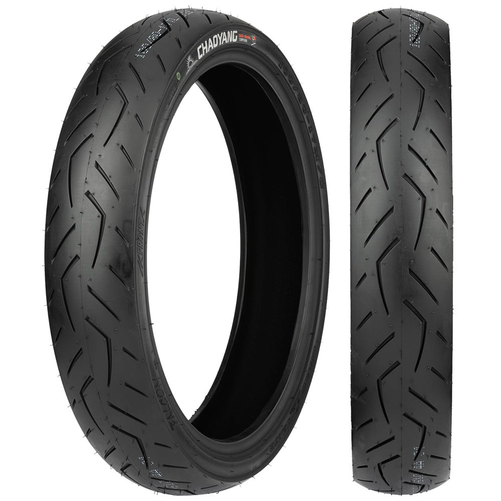 Llanta Chaoyang Sellomatic 100/80-17 H510 Trasera Pistera con Silica