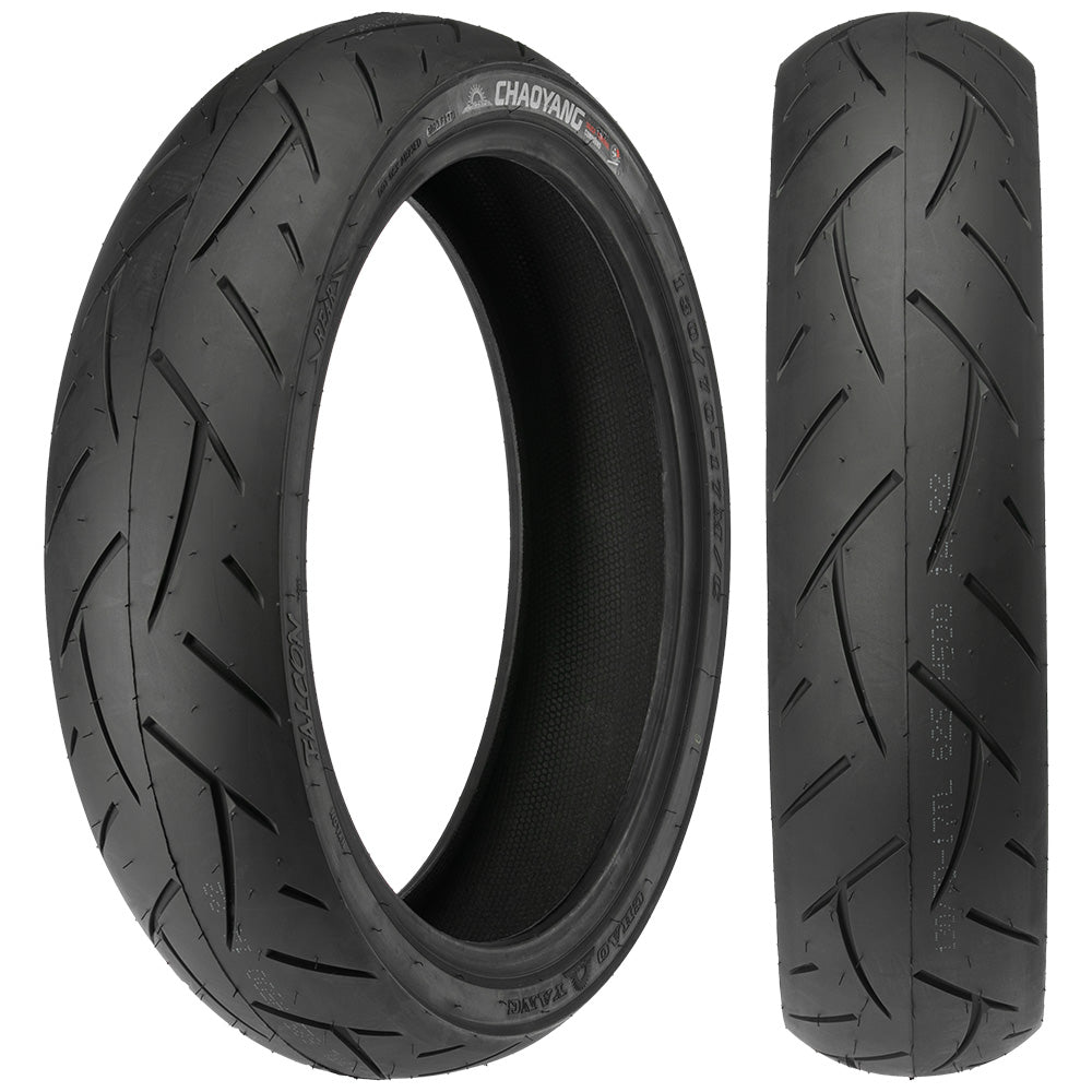Llanta Chaoyang Sellomatic 130/70-17 H500 Trasera Pistera con Silica