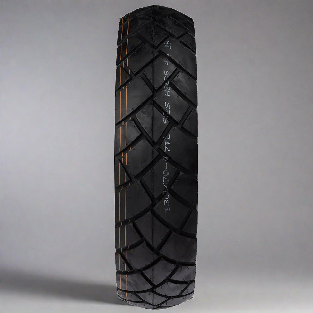 Llanta Chaoyang Sellomatic 130/70-17 H806 Trasera Doble propósito con Silica