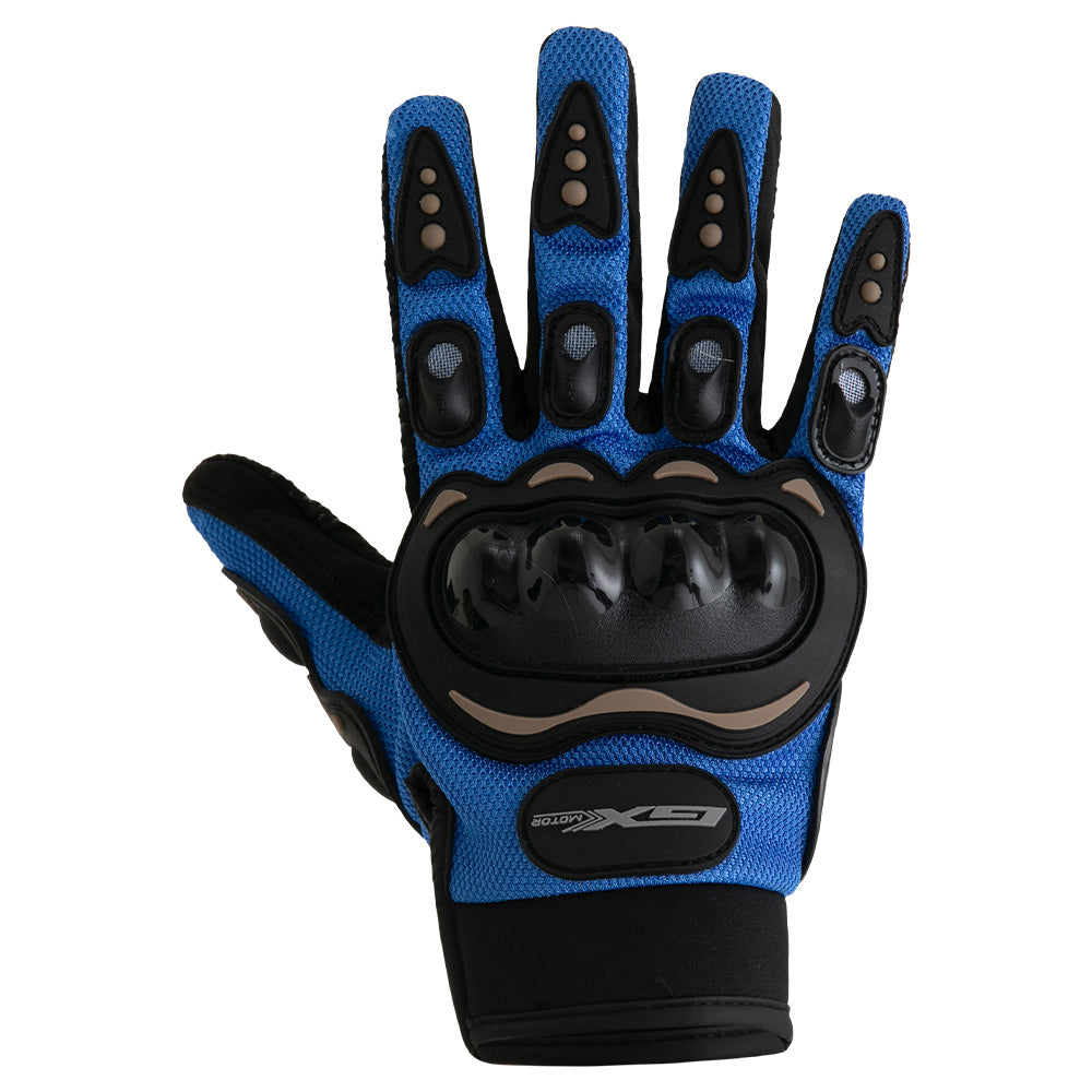 Guantes Azul/Negro MCS-01C GX Motor