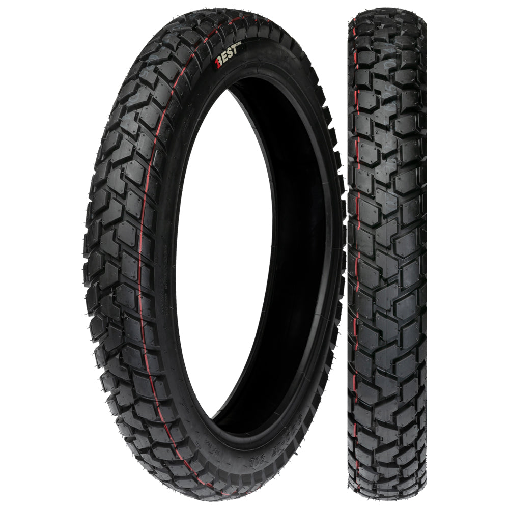 Llanta Best Tire 3.00/17 DX-025 TT Doble propósito