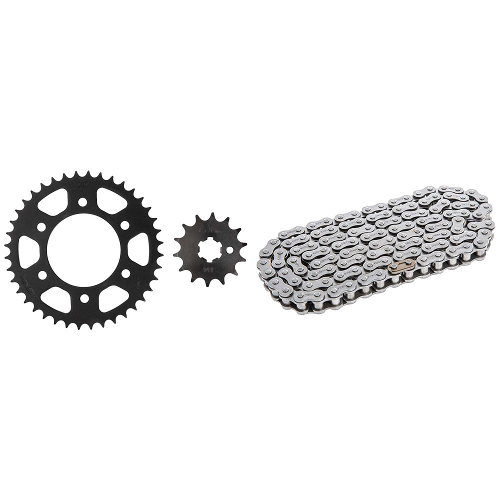 Kit de arrastre Negro 428H/132L/40T/14T FZ 16 GX Motor