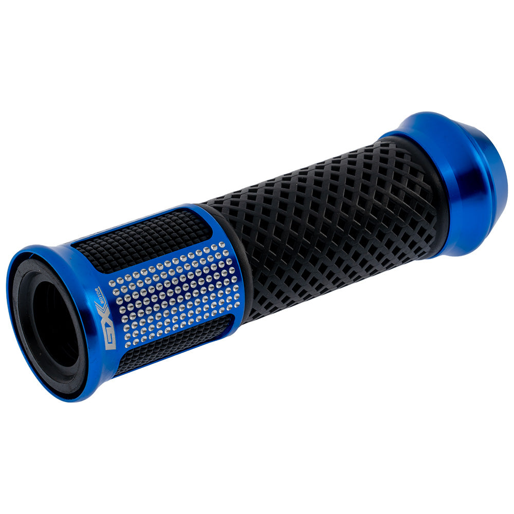 Grips de lujo azul GX Motor
