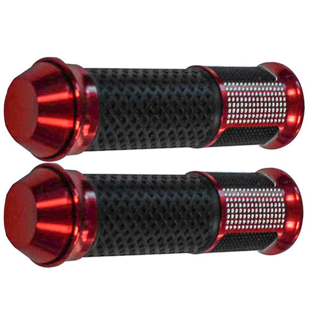 Grips de lujo rojo GX Motor