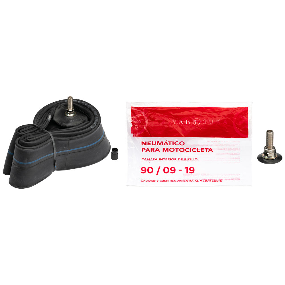 Neumático Moto 90/90-19 Válvula TR4 Yahosuka