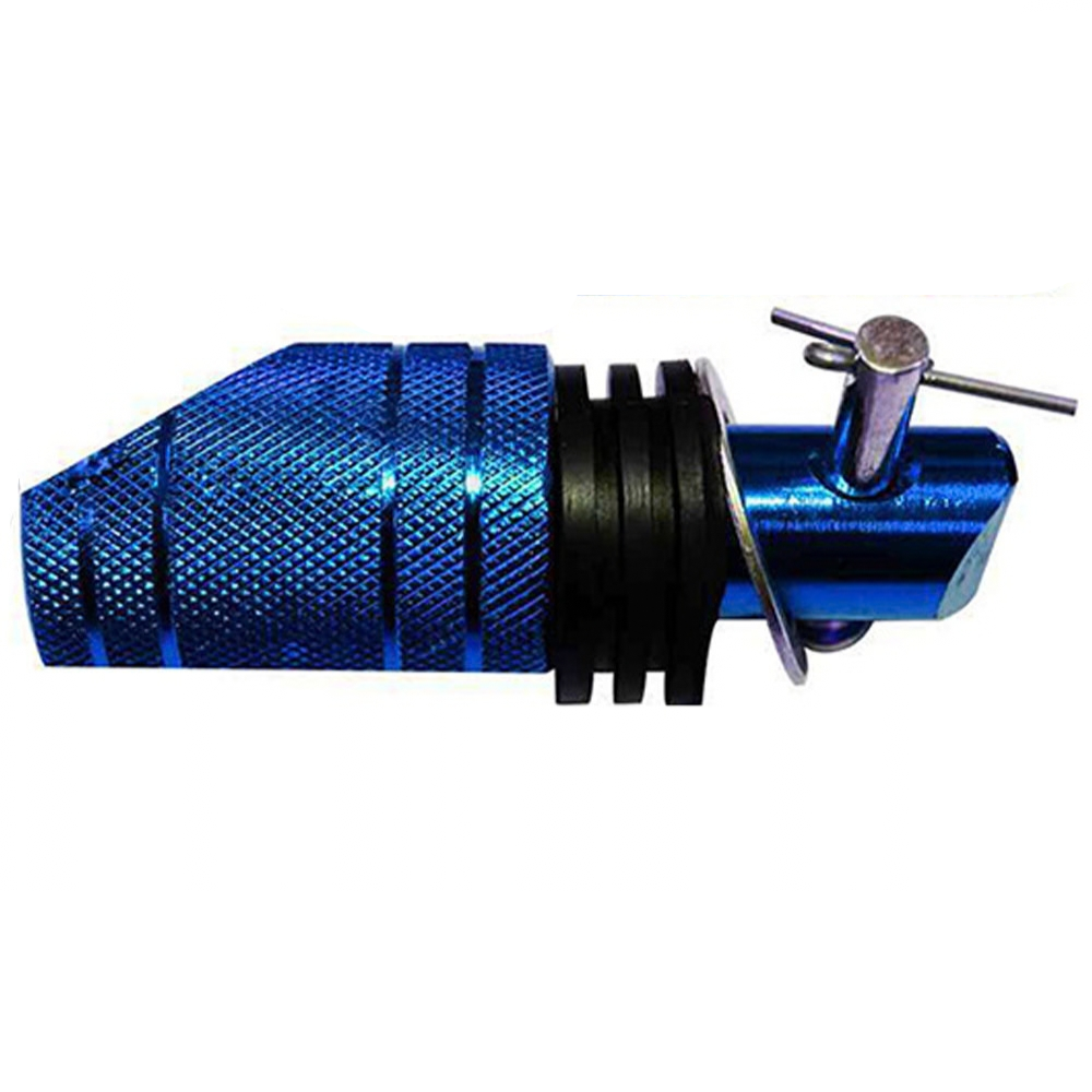 Posapiés de lujo trasero Azul GX Motor
