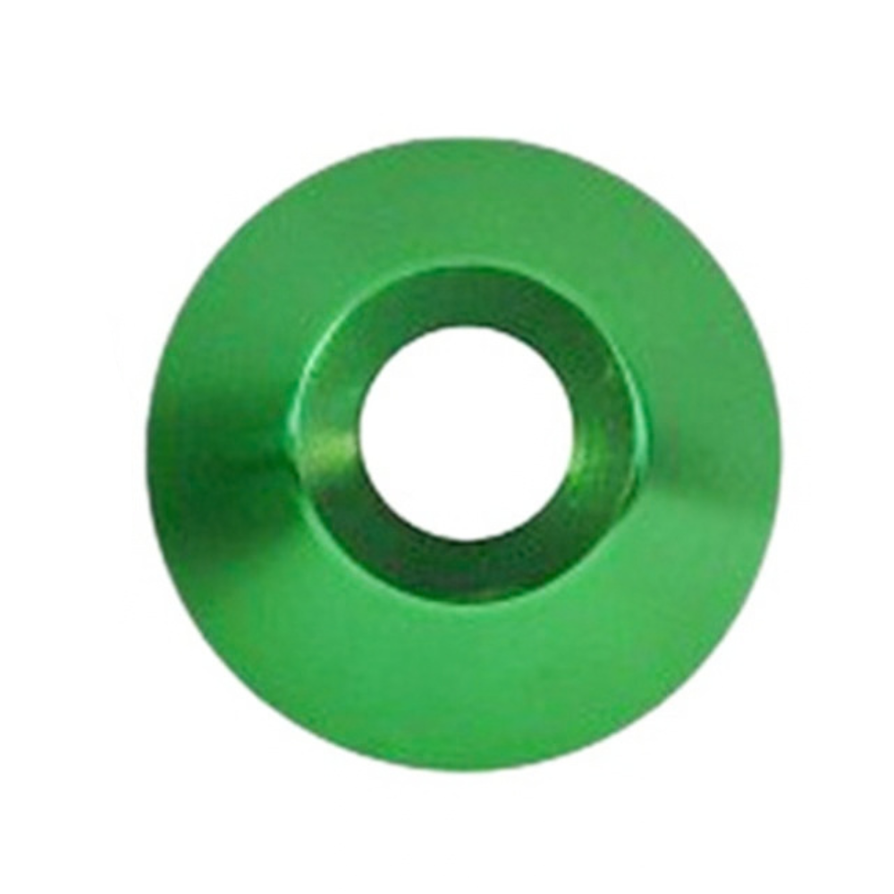 Slider cubre ejes verde en aluminio JW1682 GX Motor