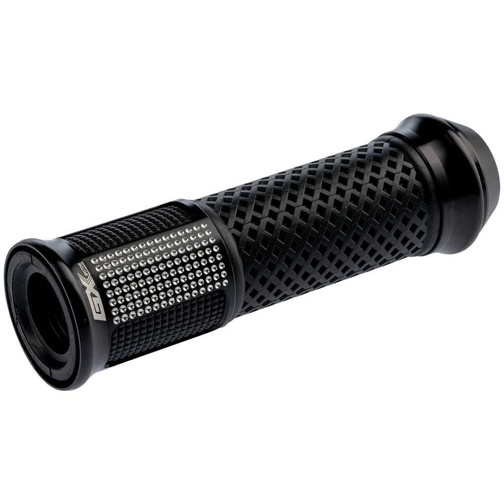 Grips de lujo negro GX Motor