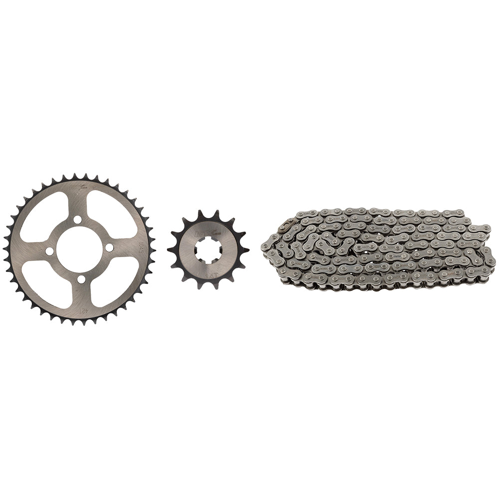 Kit Sprocket Negro 428H/120L/42T/14T AX 100-115 GX Motor